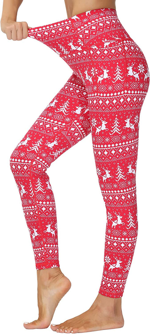 Dragon Fit High Waisted Legging for Women Tummy Control Workout Running Yoga Pants with Pockets